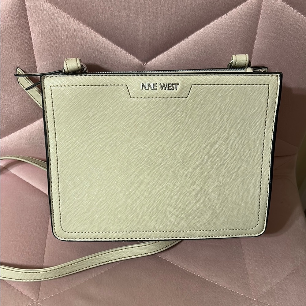 Nine West Cream Crossbody Bag